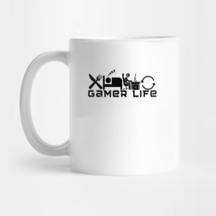 daily routine of a gamer - gaming Mug